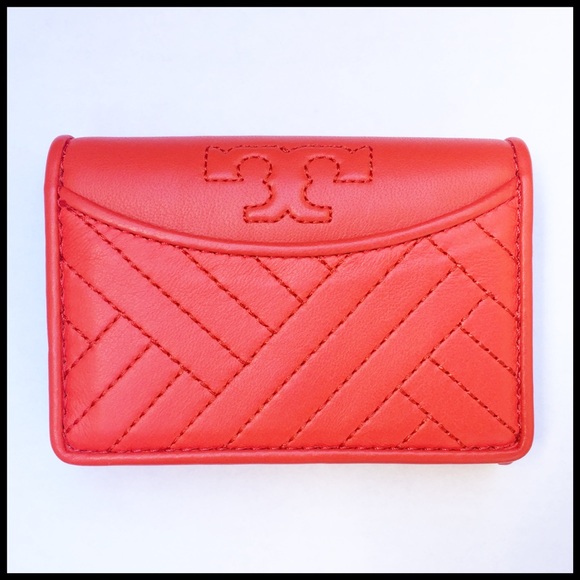 Tory Burch Handbags - Tory Burch Alexa Wallet in Samba. Style #36654. 🆕